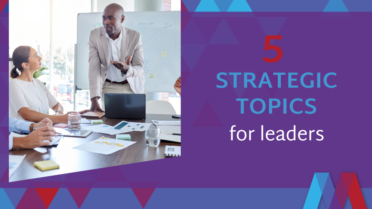 How can you be more strategic? - Mosaic People Development