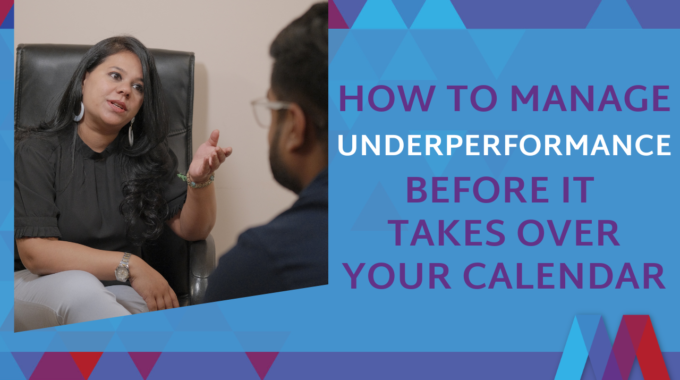 Two Professionals In A Coaching Conversation About Managing Underperformance And Difficult Performance Conversations In Leadership